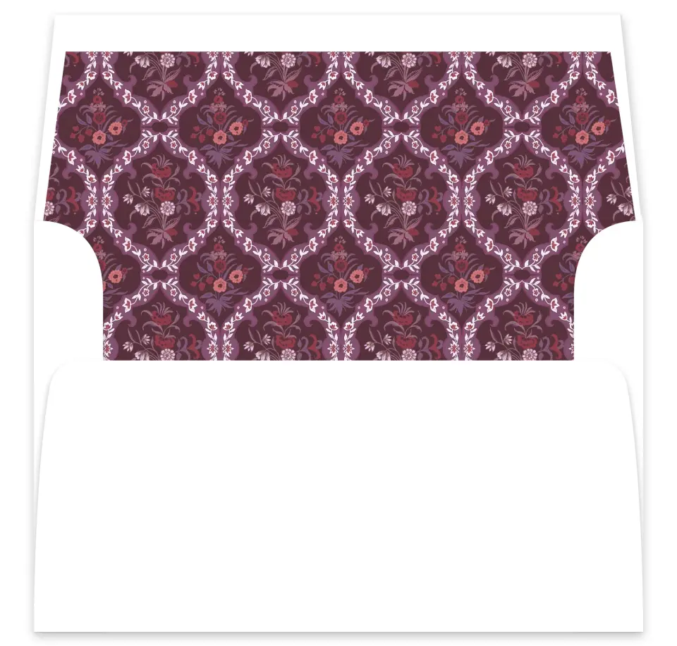 This is a  7⅝" x 7⅞" Envelope Liners (ELA) called Georgetown printed in full color