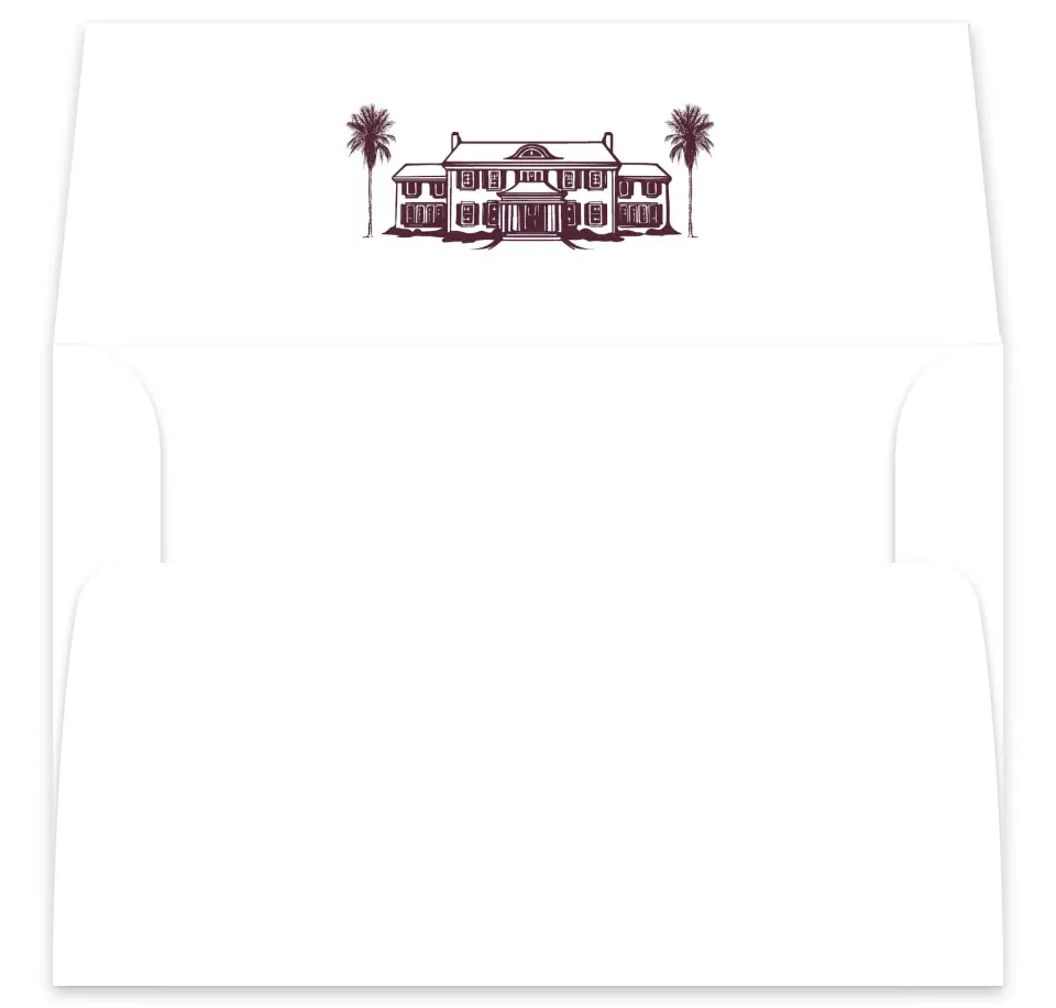 This is a  7⅝" x 7⅞" Envelope Liners (ELA) called The Wilclift printed in full color
