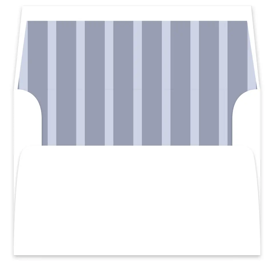 This is a  7⅝" x 7⅞" Envelope Liners (ELA) called Yours Truly printed in full color