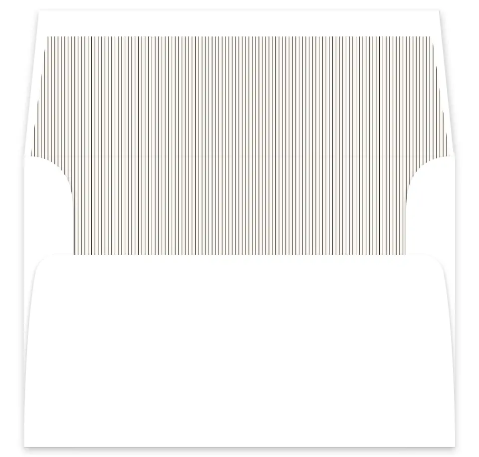 This is a  7⅝" x 7⅞" Envelope Liners (ELA) called Opulent Endearment printed in full color