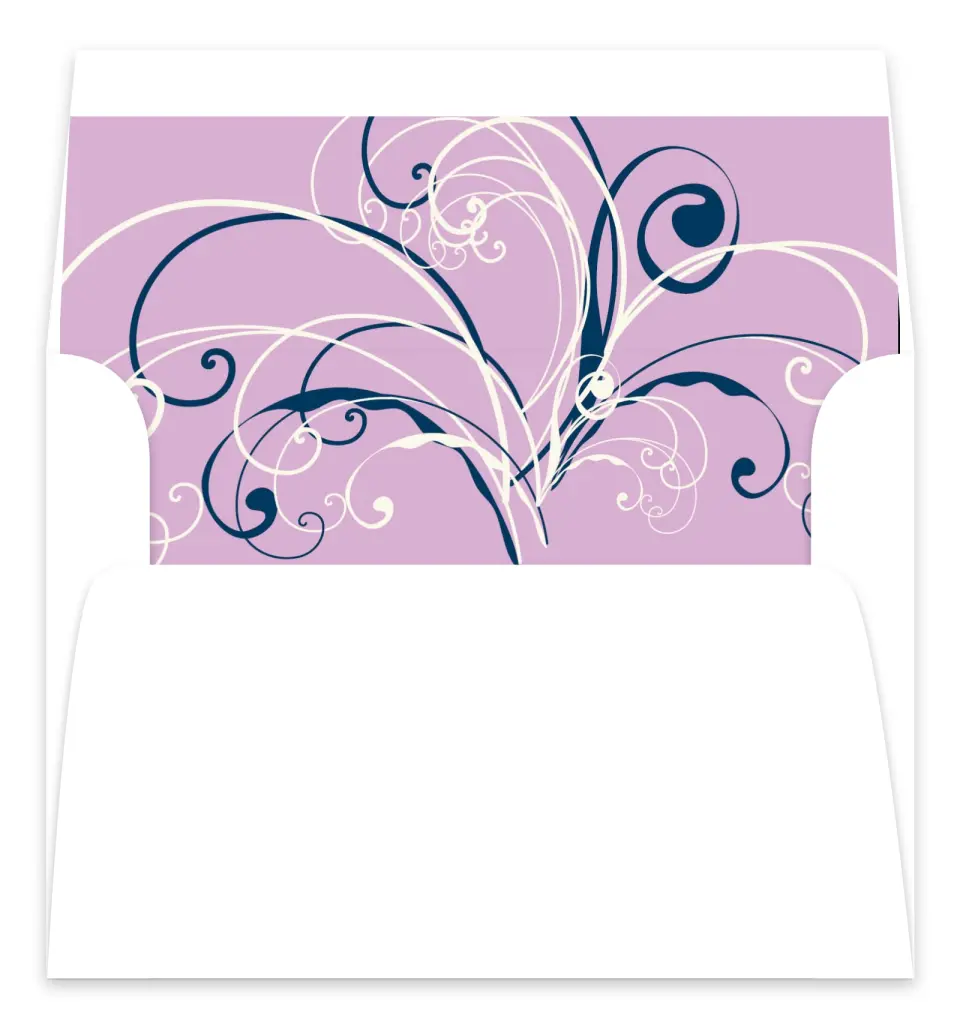 This is a  7.125" x 7" Envelope Liners (ELC) called Waking Beauty printed in full color