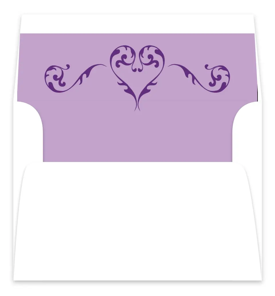 This is a  7.125" x 7" Envelope Liners (ELC) called Simple Tradition printed in full color