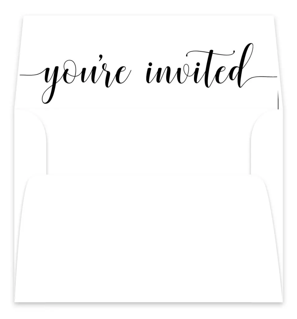 This is a Envelope Liners for 5 x 7 Card Envelope Liner called True Celebration printed in full color