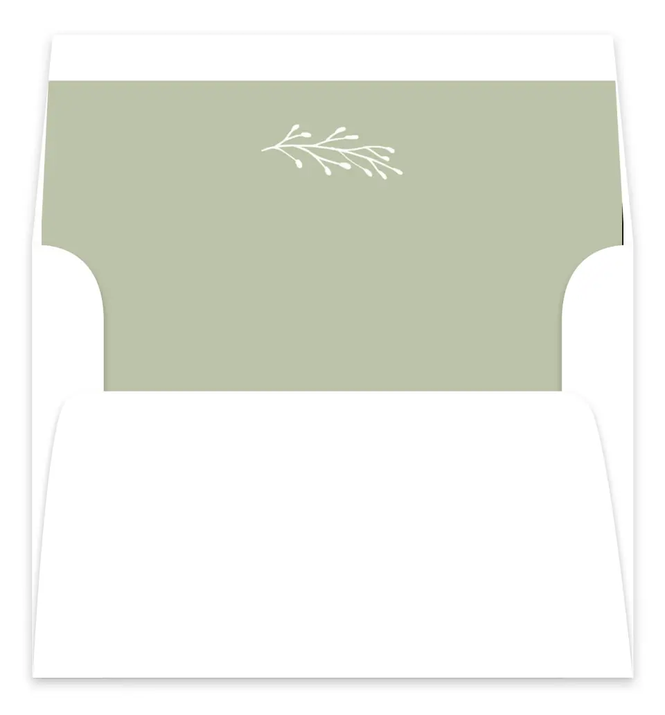 This is a  7.125" x 7" Envelope Liners (ELC) called Enchanting Crown printed in full color