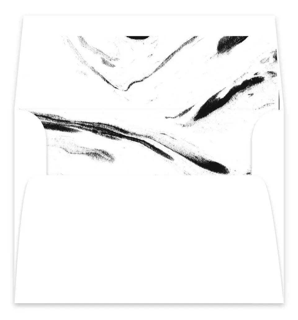 This is a Envelope Liners for 5 x 7 Card Envelope Liner called Elegant Marble printed in full color