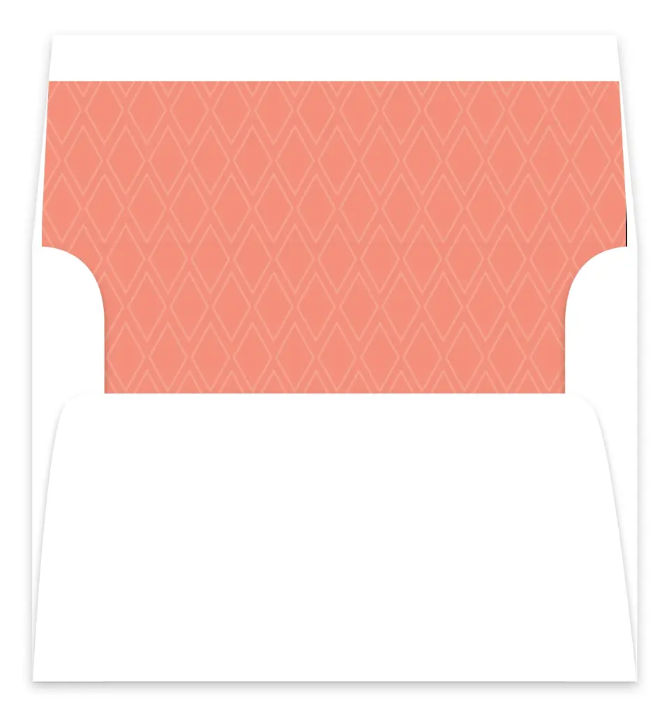 This is a Envelope Liners for 5 x 7 Card Envelope Liner called Diamond Garden printed in full color