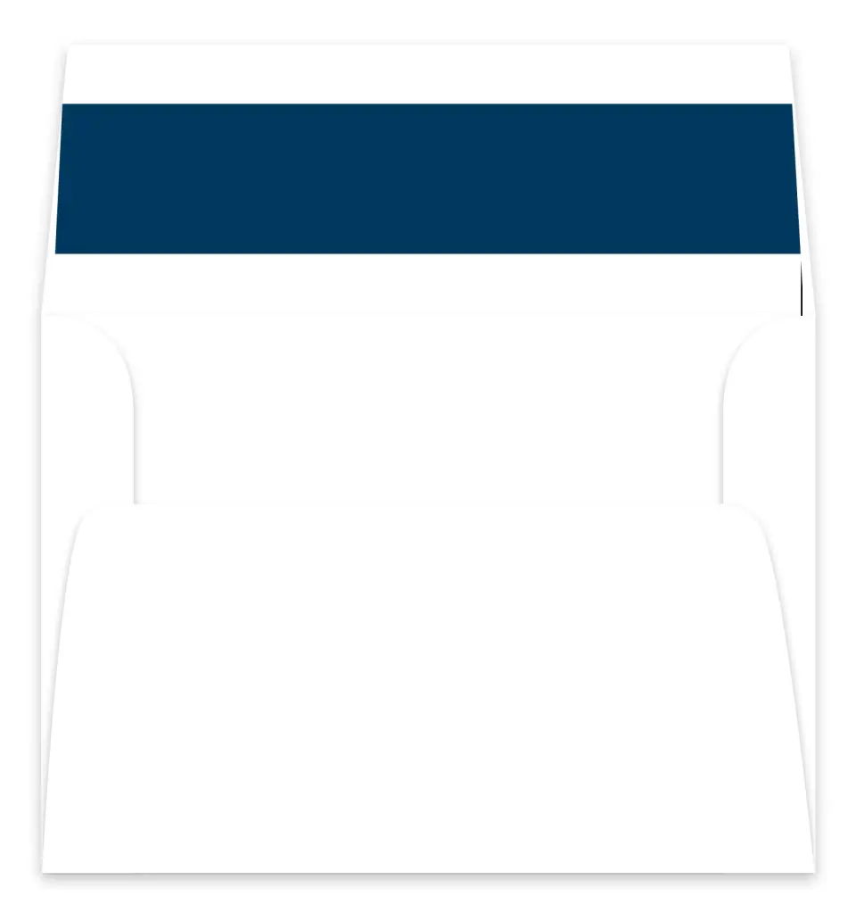 This is a  7.125" x 7" Envelope Liners (ELC) called Best Wedding Ever printed in full color