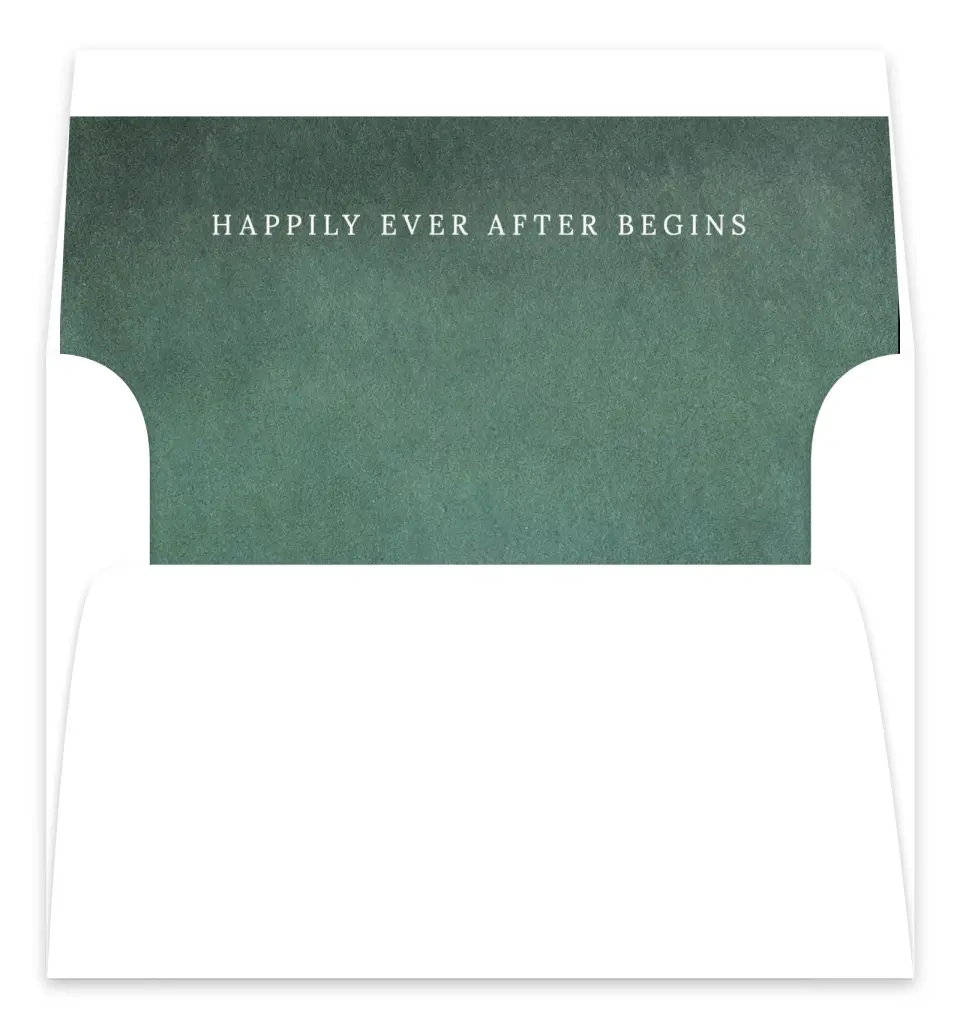 This is a  7.125" x 7" Envelope Liners (ELC) called Ethereal Pool printed in full color