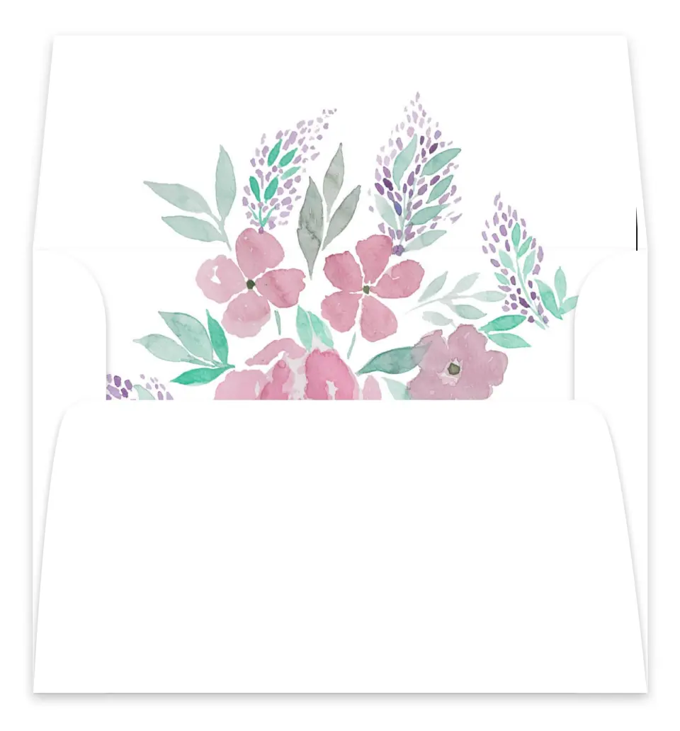 This is a  7.125" x 7" Envelope Liners (ELC) called Antique Splendor printed in full color