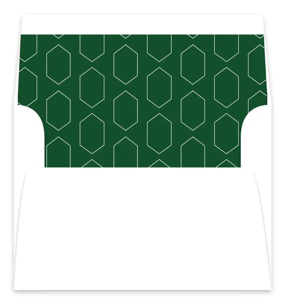 This is a  7.125" x 7" Envelope Liners (ELC) called Wispy Greenery printed in full color