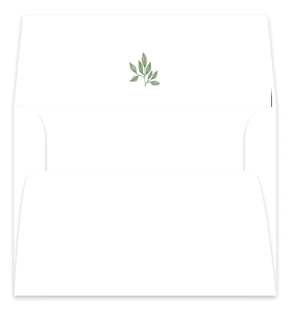 This is a  7.125" x 7" Envelope Liners (ELC) called Rustic Grace printed in full color