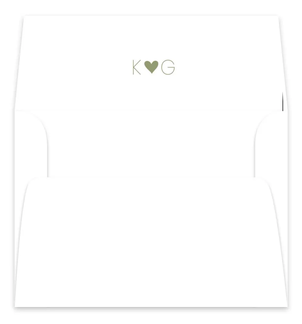 This is a  7.125" x 7" Envelope Liners (ELC) called Heavenly Hearts printed in full color