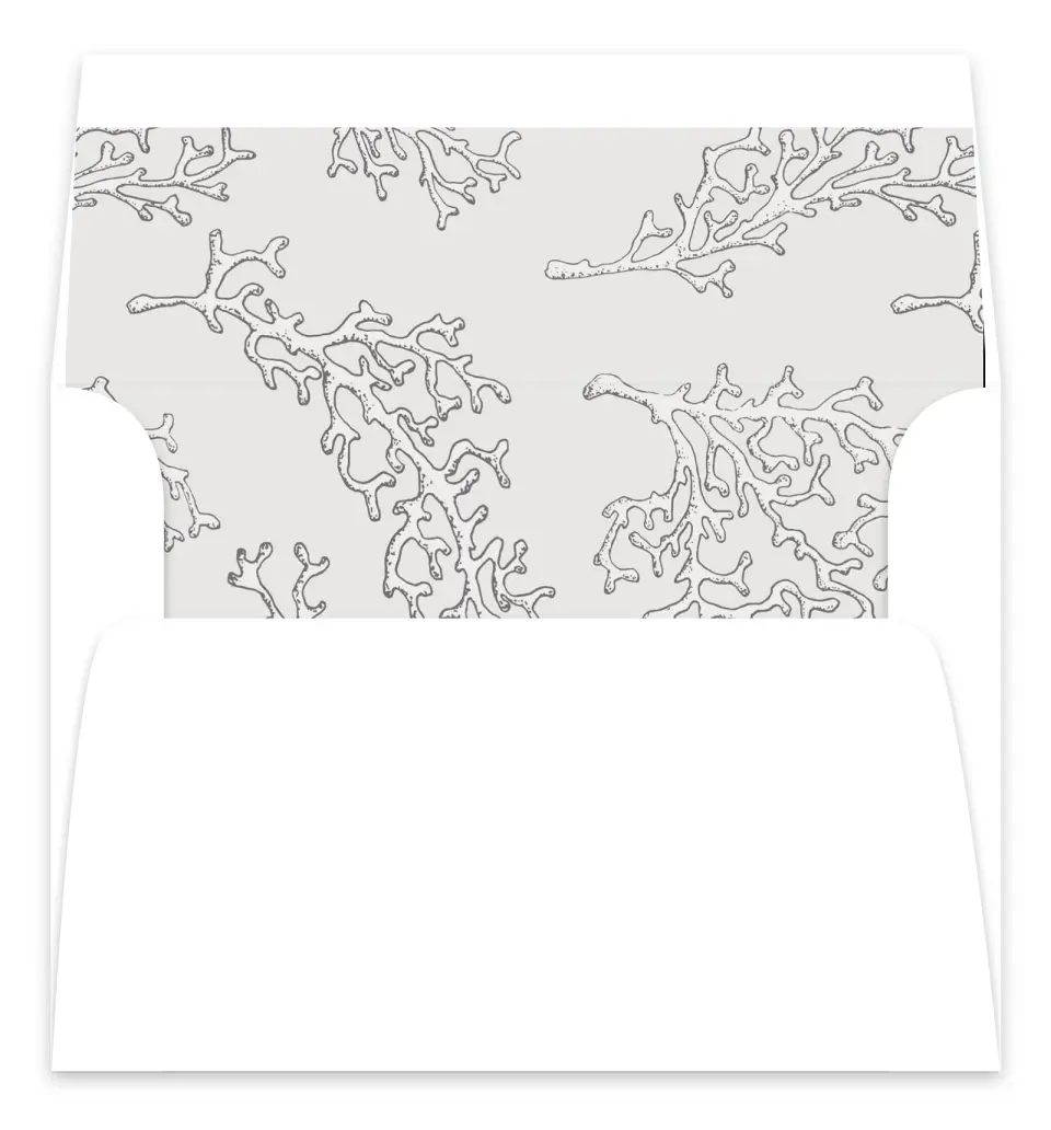 This is a  7.125" x 7" Envelope Liners (ELC) called Maritime Bliss printed in full color