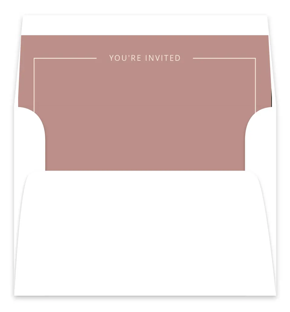 This is a  7.125" x 7" Envelope Liners (ELC) called Neat Arrangement printed in full color