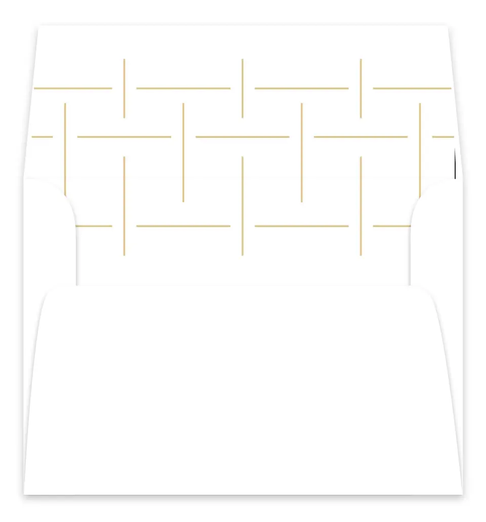 This is a  7.125" x 7" Envelope Liners (ELC) called The Proposal printed in full color