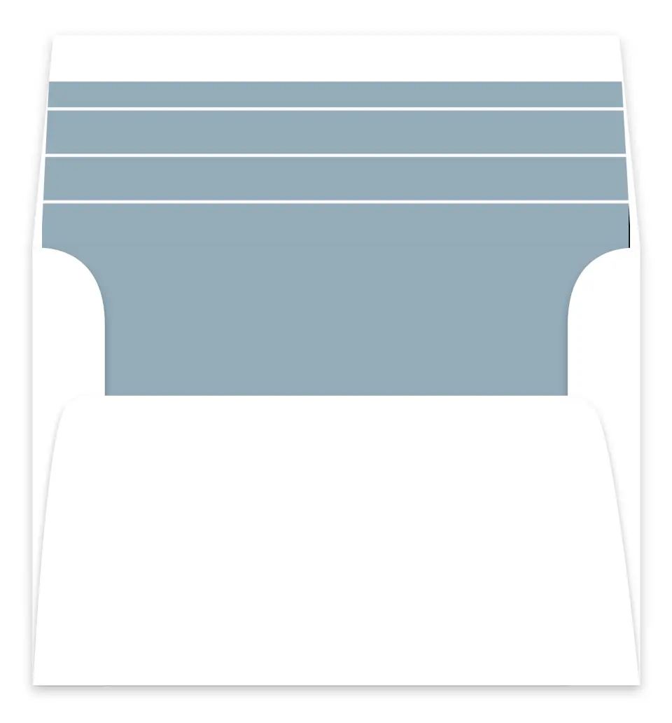 This is a  7.125" x 7" Envelope Liners (ELC) called Simple Embrace printed in full color