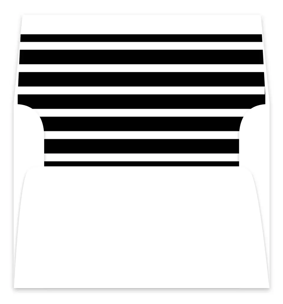 This is a  7.125" x 7" Envelope Liners (ELC) called Bold Heading printed in full color