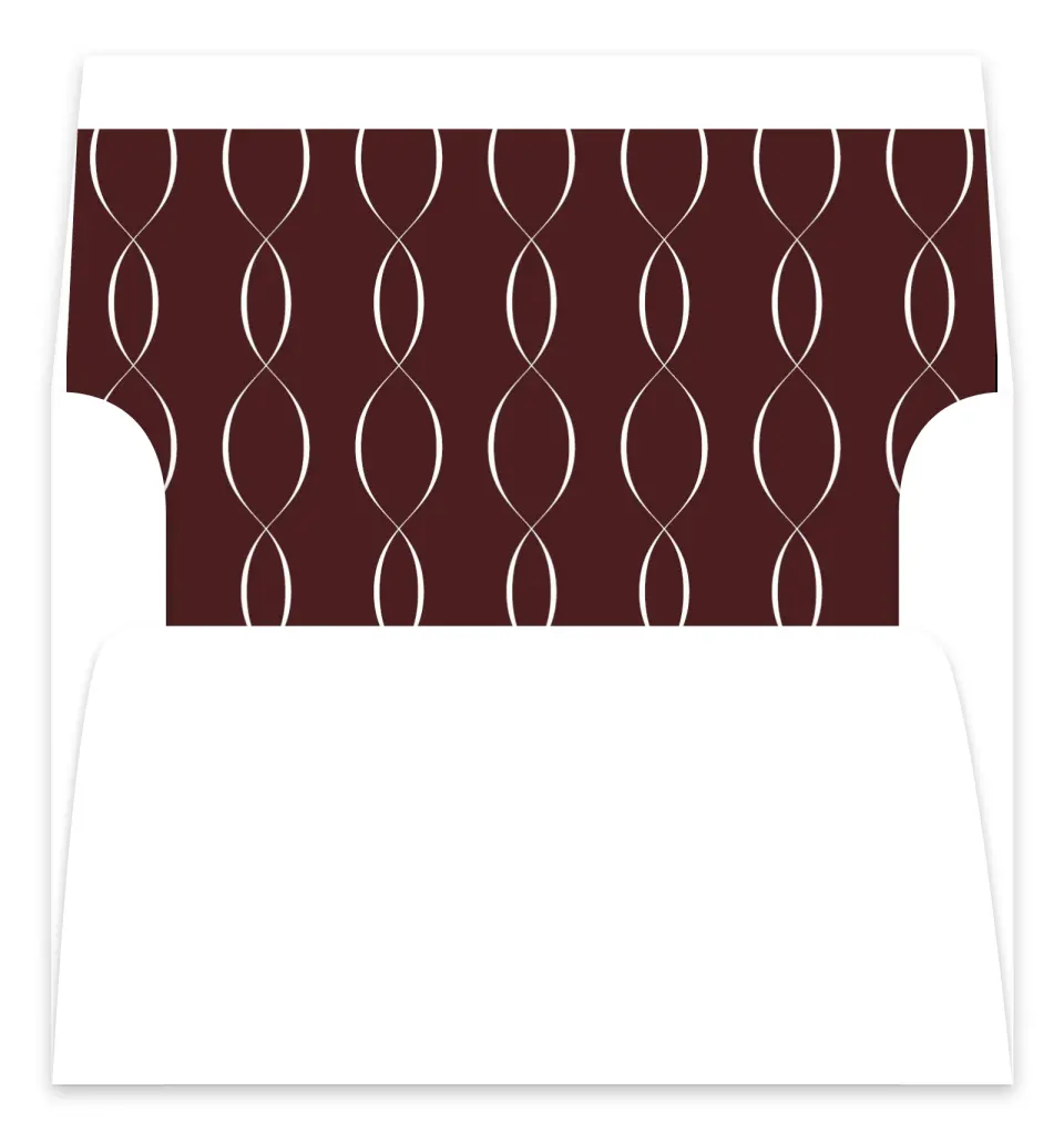 This is a  7.125" x 7" Envelope Liners (ELC) called Enchanted Bliss printed in full color