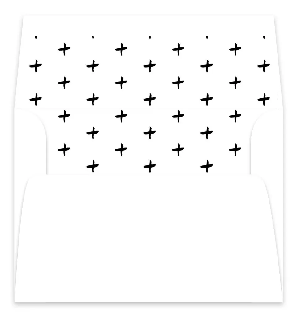 This is a  7.125" x 7" Envelope Liners (ELC) called Exciting News printed in full color