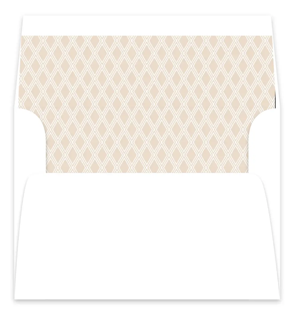 This is a  7.125" x 7" Envelope Liners (ELC) called Simply Swooning printed in full color