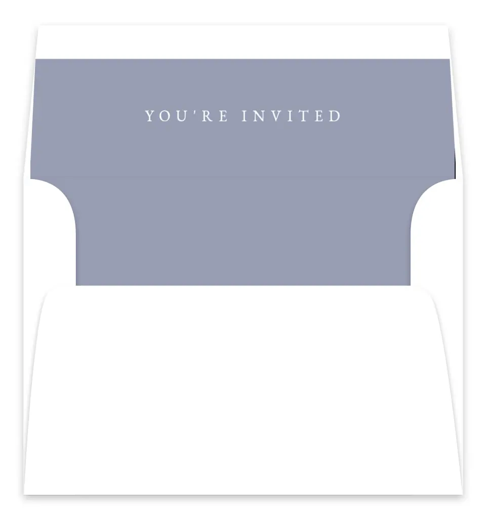 This is a  7.125" x 7" Envelope Liners (ELC) called Dainty Wreath printed in full color