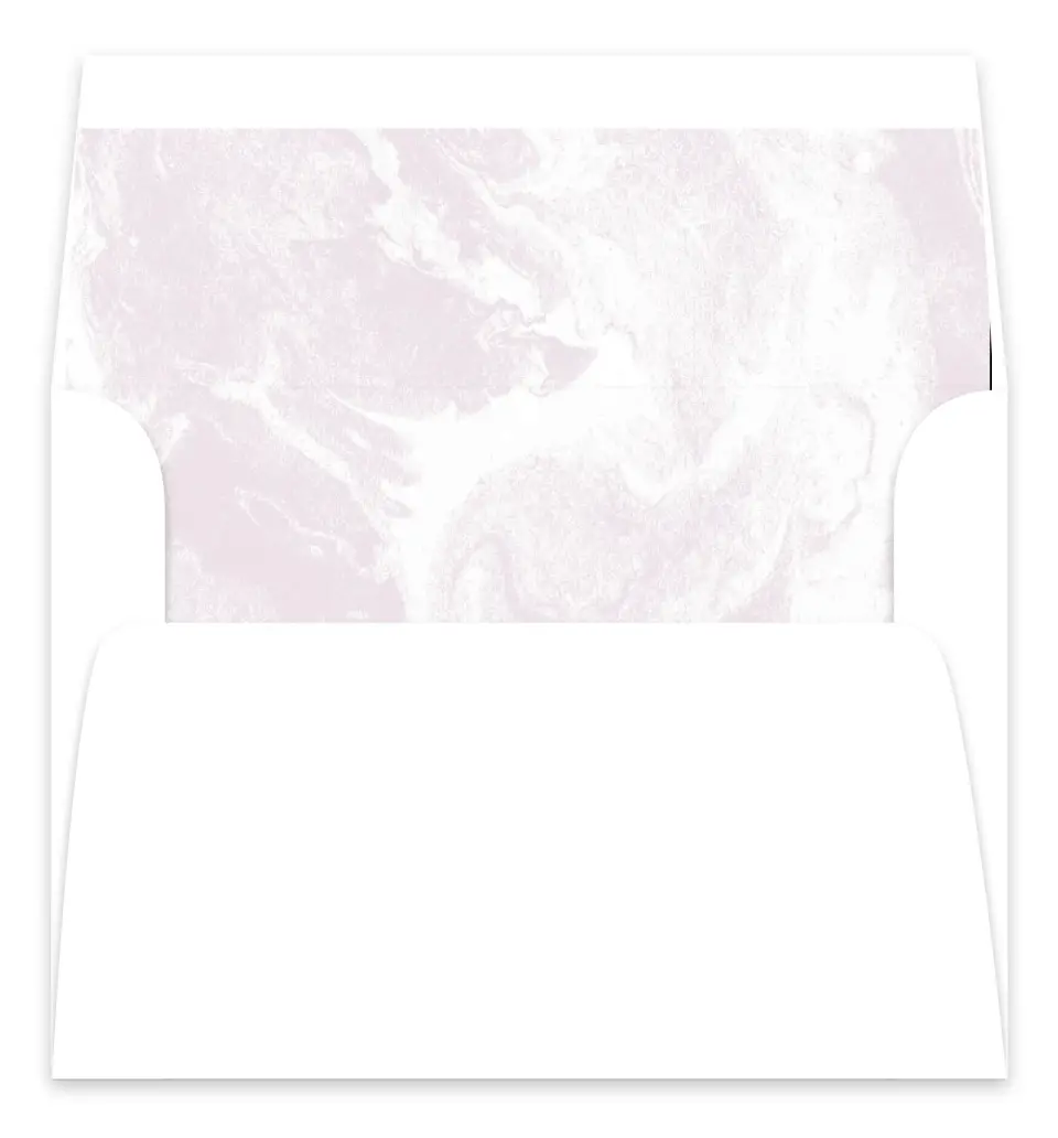 This is a  7.125" x 7" Envelope Liners (ELC) called Modest Moment printed in full color