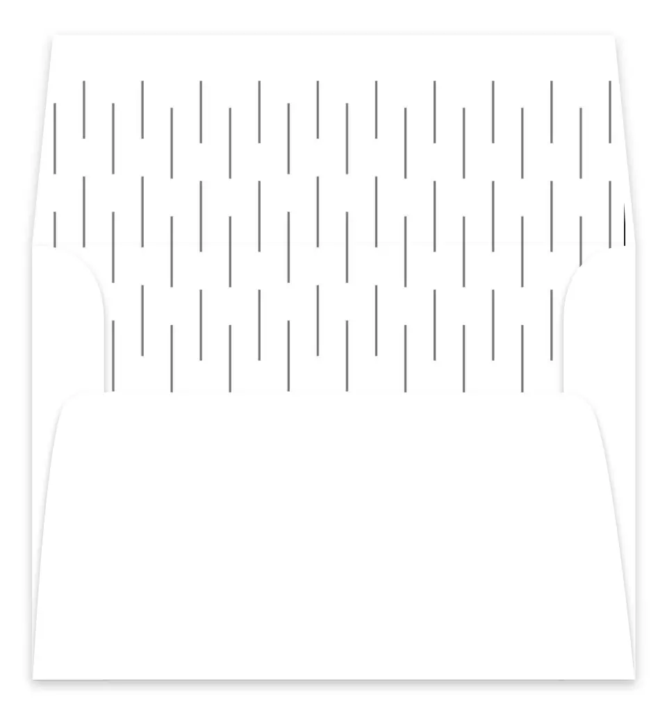 This is a  7.125" x 7" Envelope Liners (ELC) called Heavenly Harmony printed in full color