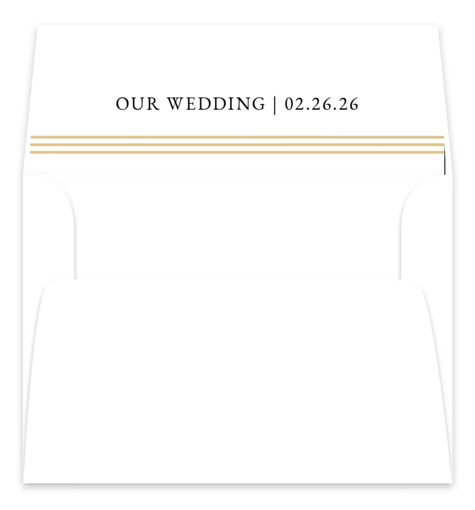 This is a  7.125" x 7" Envelope Liners (ELC) called Charming Arch printed in full color