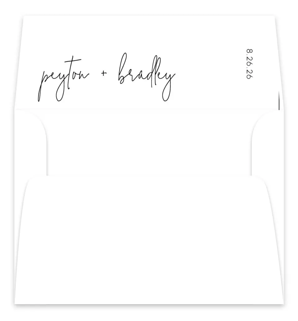 This is a  7.125" x 7" Envelope Liners (ELC) called Mod Aesthetic printed in full color