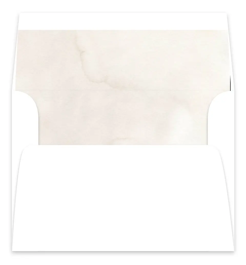 This is a  7.125" x 7" Envelope Liners (ELC) called Boho Blooms printed in full color