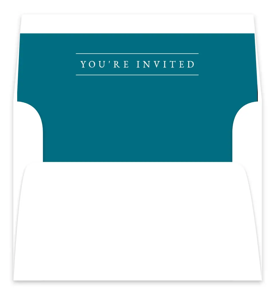 This is a  7.125" x 7" Envelope Liners (ELC) called Shore Impression printed in full color