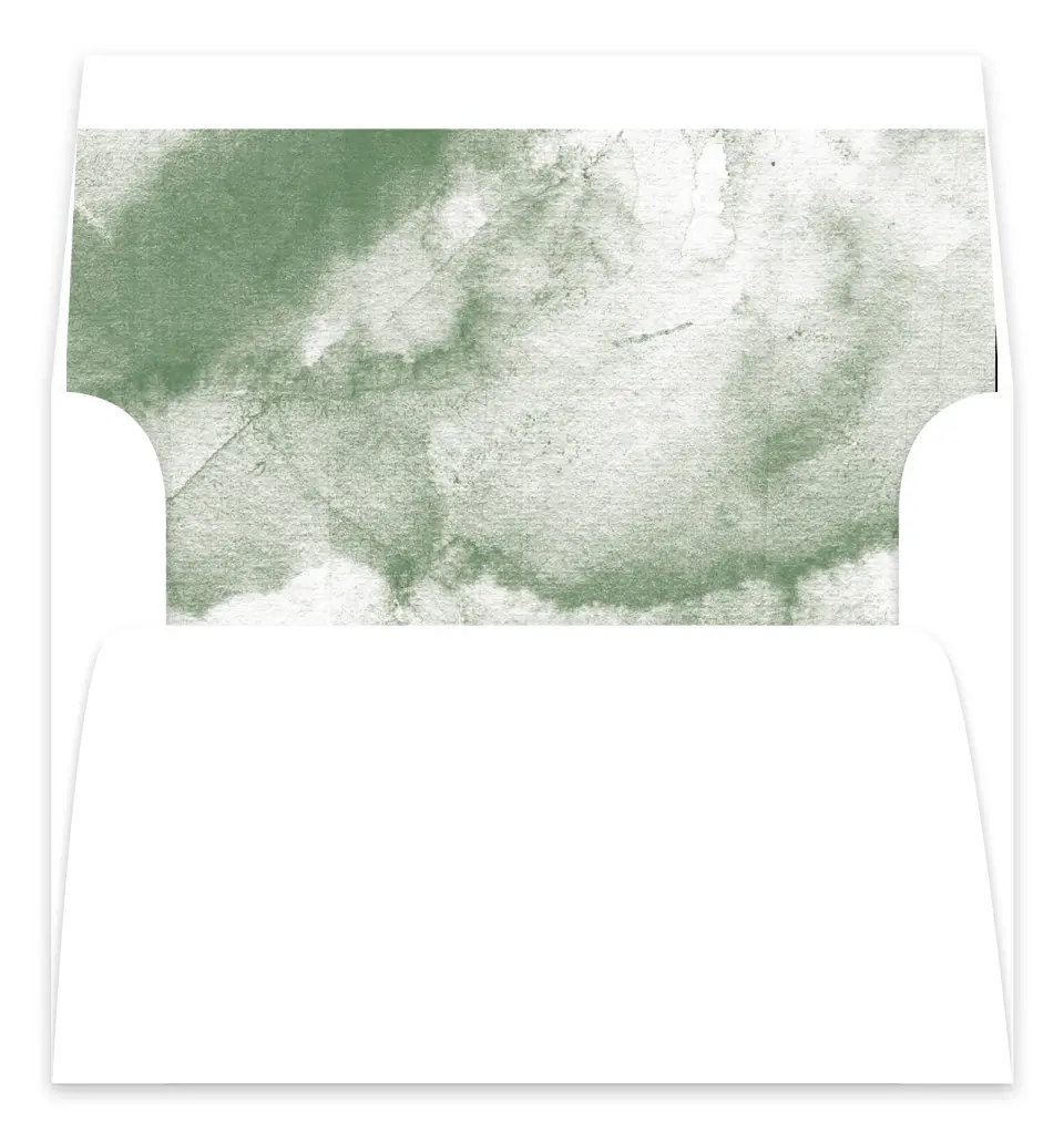 This is a Envelope Liners for 5 x 7 Card Envelope Liner called Watercolor Wash printed in full color