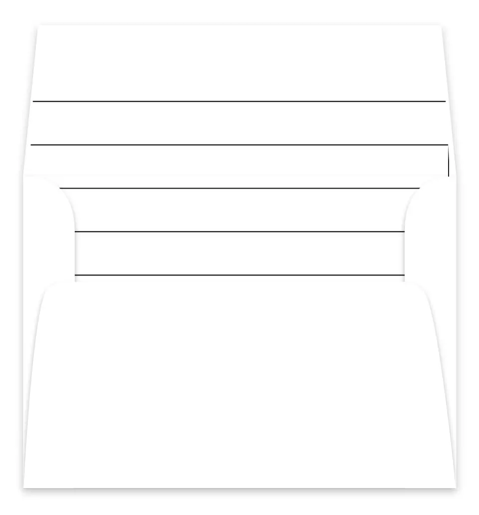 This is a  7.125" x 7" Envelope Liners (ELC) called Spacious Idea printed in full color