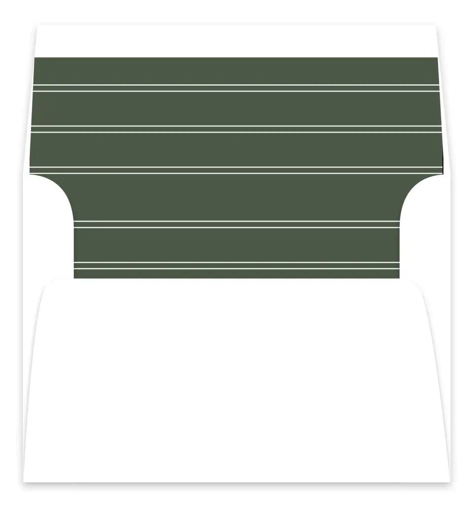 This is a  7.125" x 7" Envelope Liners (ELC) called Magnificent Margin printed in full color