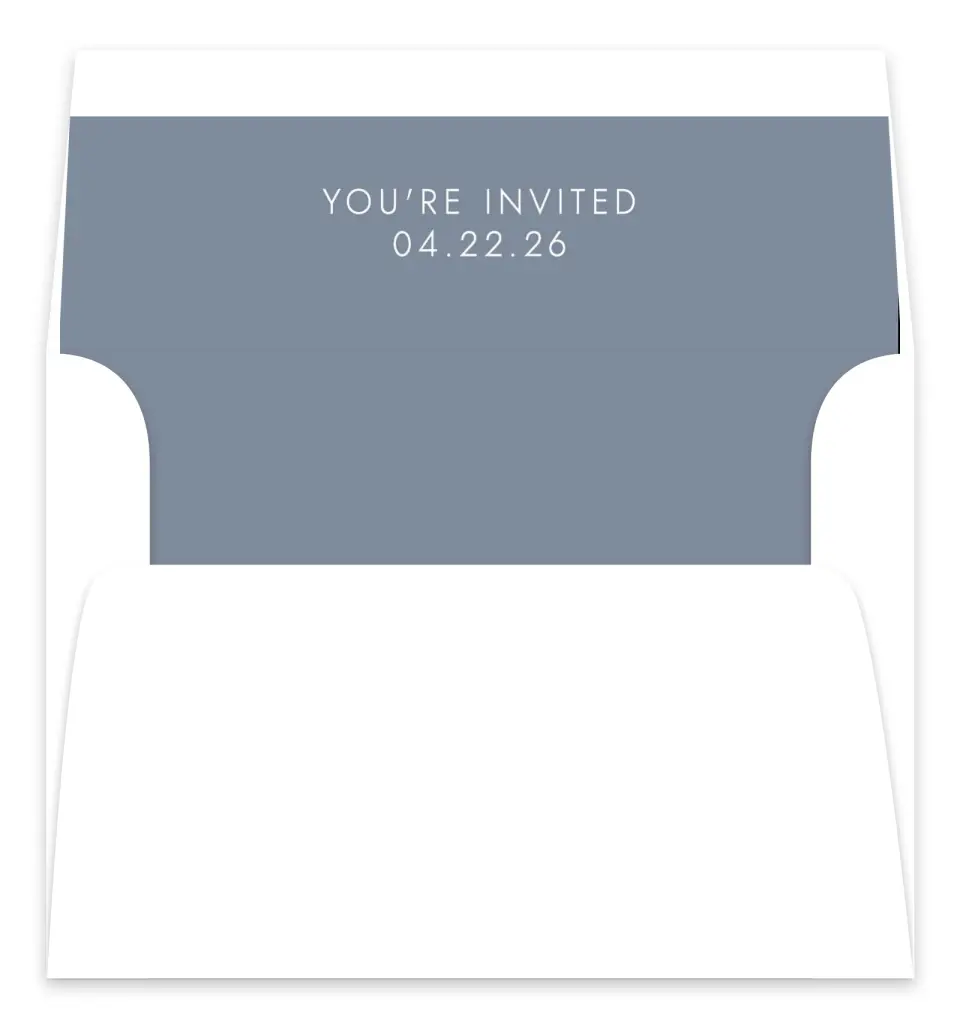 This is a  7.125" x 7" Envelope Liners (ELC) called Tender Blooms printed in full color