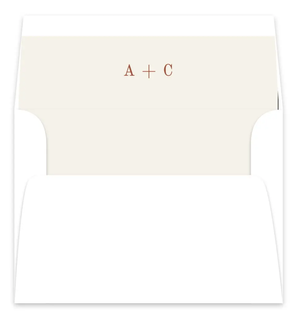 This is a  7.125" x 7" Envelope Liners (ELC) called Turning Leaves printed in full color