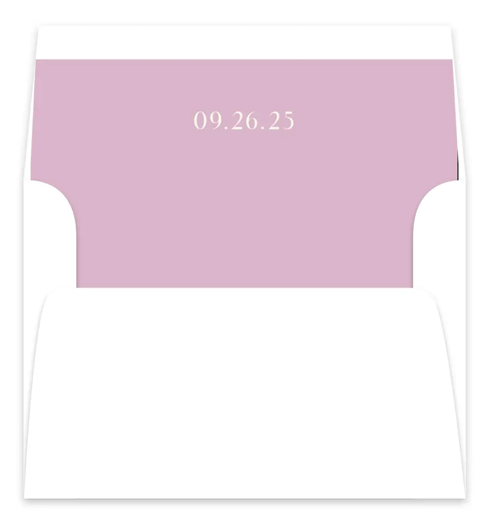 This is a  7.125" x 7" Envelope Liners (ELC) called The Brooklyn printed in full color