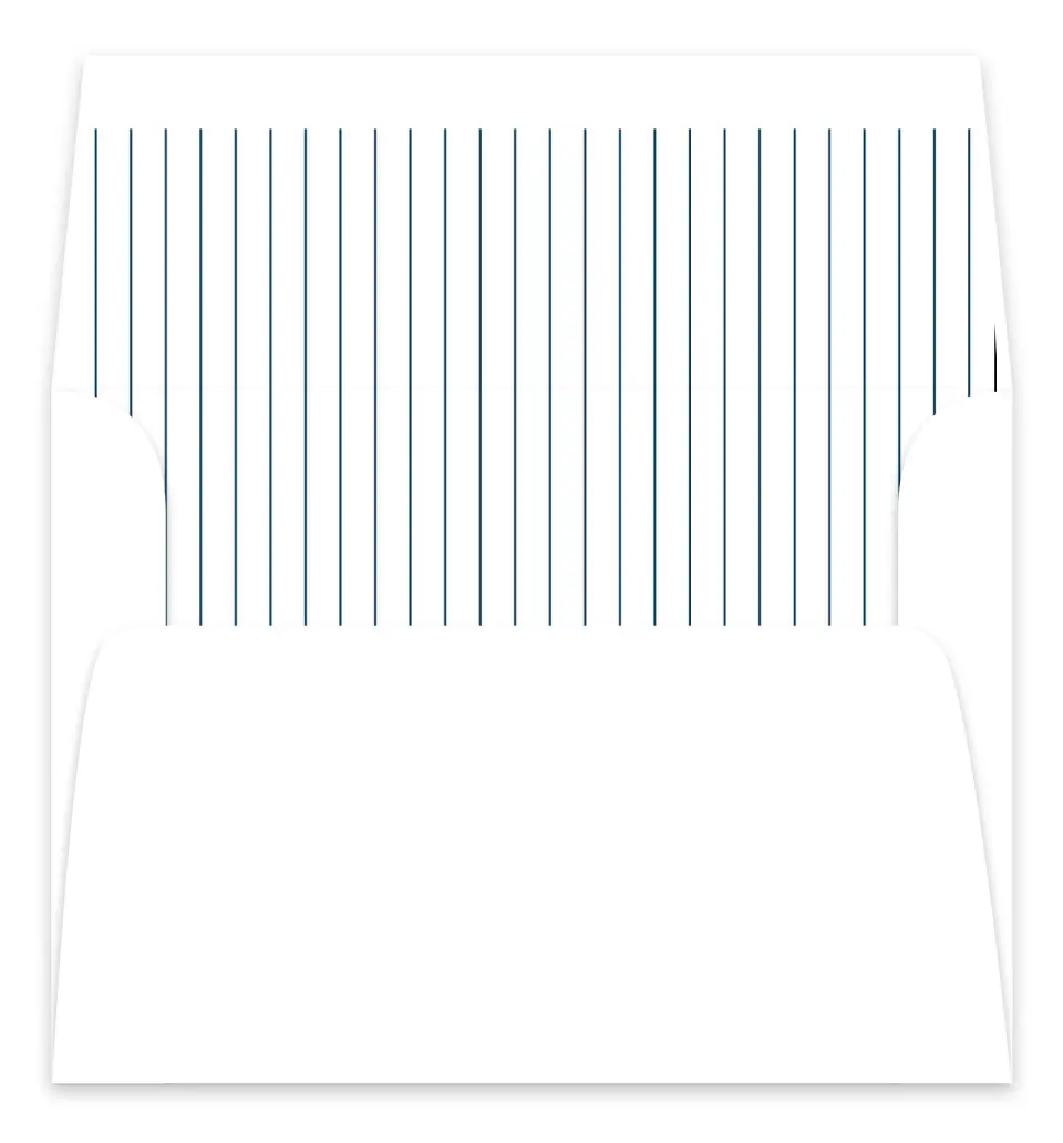 This is a  7.125" x 7" Envelope Liners (ELC) called The Sophia printed in full color