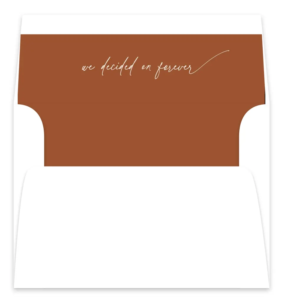 This is a  7.125" x 7" Envelope Liners (ELC) called The Kyleigh printed in full color