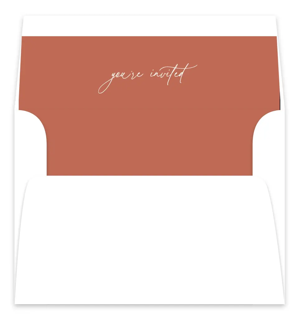 This is a  7.125" x 7" Envelope Liners (ELC) called Autumn Blooms printed in full color