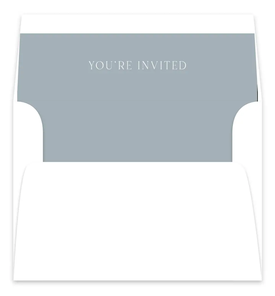 This is a  7.125" x 7" Envelope Liners (ELC) called Graceful Petals printed in full color