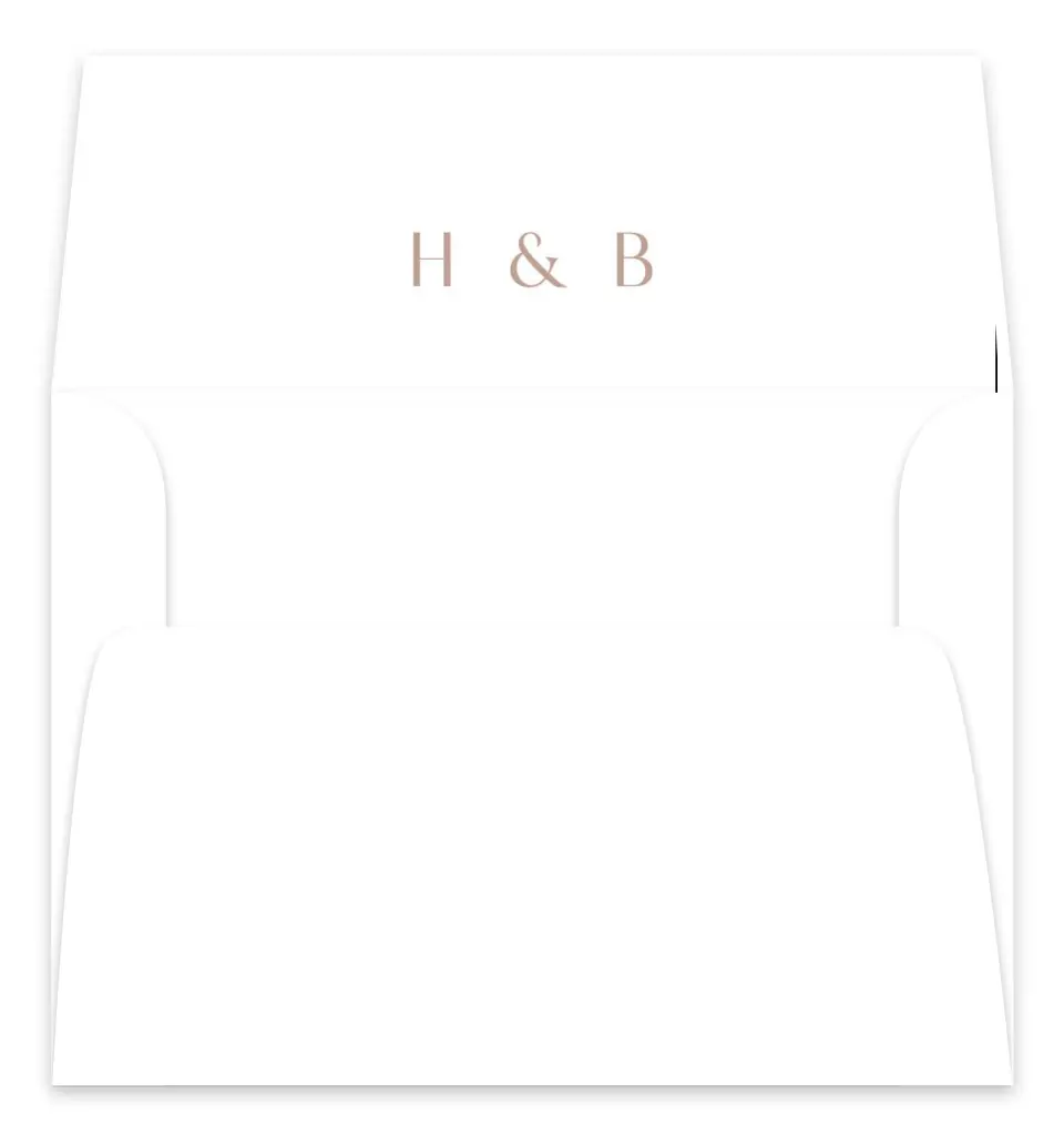 This is a  7.125" x 7" Envelope Liners (ELC) called Neat Names printed in full color