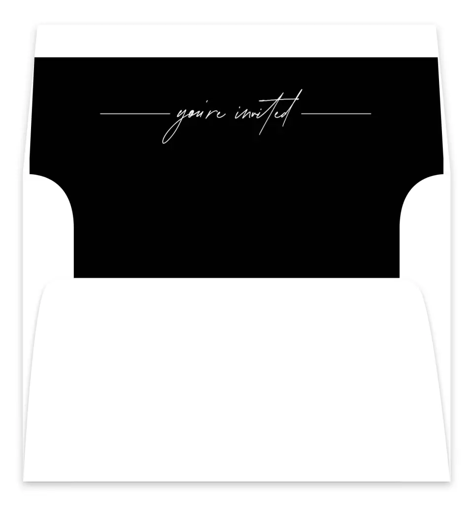 This is a  7.125" x 7" Envelope Liners (ELC) called Devoted Delight printed in full color