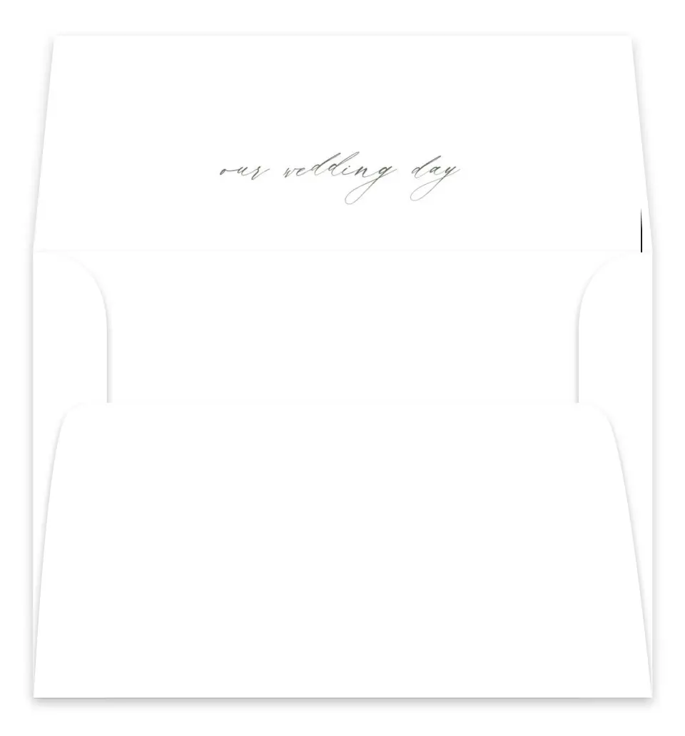 This is a  7.125" x 7" Envelope Liners (ELC) called Flourishing Frame printed in full color