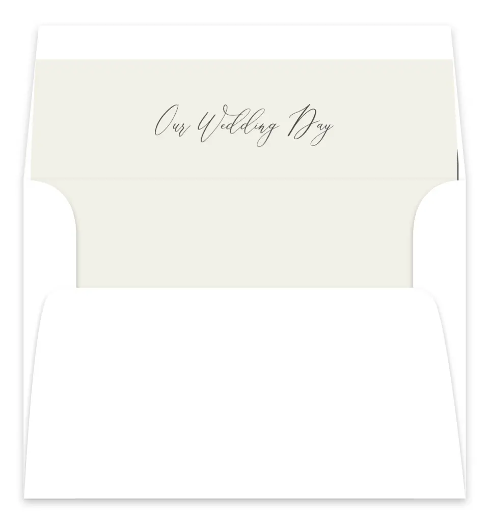 This is a  7.125" x 7" Envelope Liners (ELC) called Graceful Greenery printed in full color