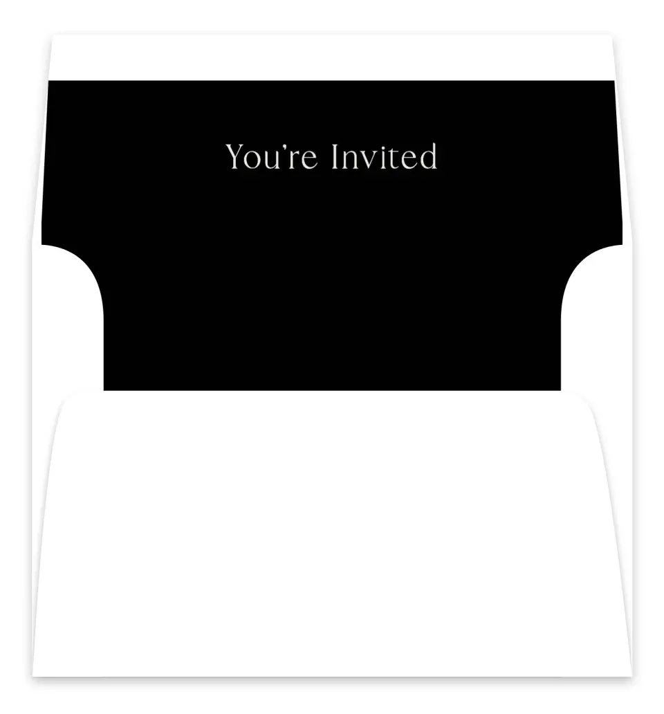 This is a  7.125" x 7" Envelope Liners (ELC) called Styled Lines printed in full color