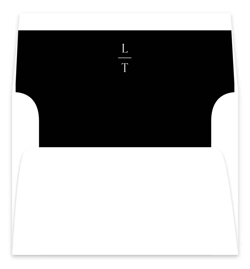This is a  7.125" x 7" Envelope Liners (ELC) called The Lauren printed in full color