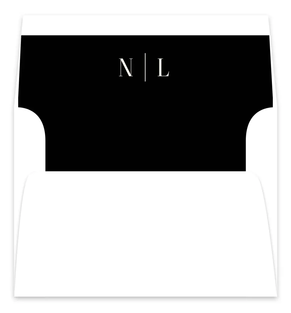 This is a  7.125" x 7" Envelope Liners (ELC) called The Nicole printed in full color