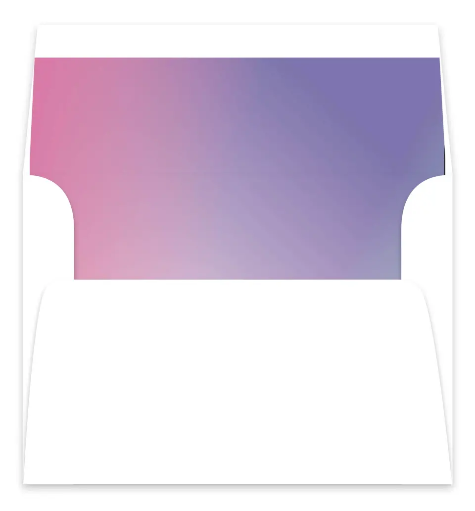 This is a  7.125" x 7" Envelope Liners (ELC) called The Taylor printed in full color