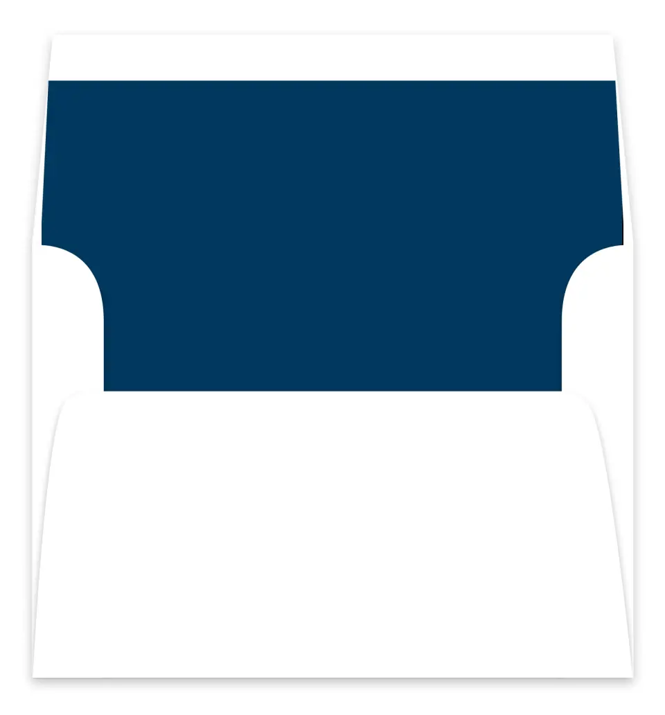 This is a Envelope Liners for 5 x 7 Card Envelope Liner called Solid Color printed in full color
